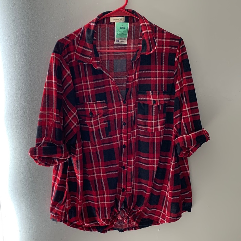 Woman’s Plaid Shirt